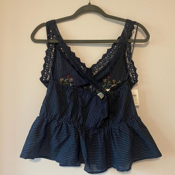 DRA Los Angeles NEW Blue Top 100% Cotton SIZE M - Picture 2 of 10